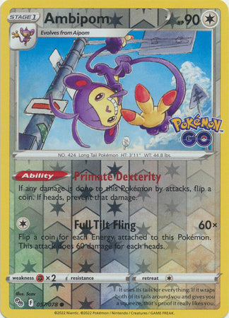 Ambipom - 057/078 - Reverse Holo