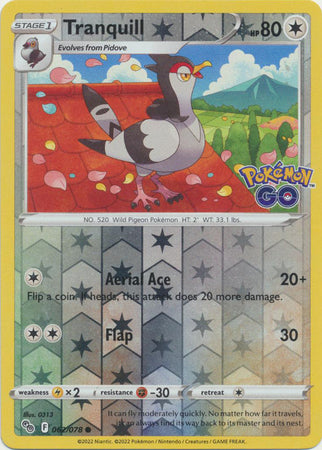 Tranquill - 062/078 - Reverse Holo