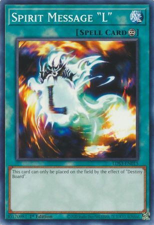 Spirit Message L - LDS3-EN015 - Common 1st Edition