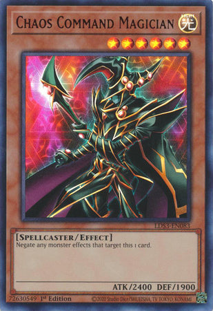Chaos Command Magician - LDS3-EN083 - Ultra Rare 1st Edition