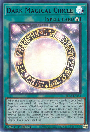 Dark Magical Circle - LDS3-EN093 - Ultra Rare 1st Edition
