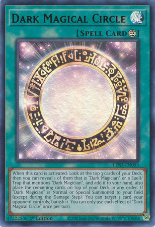 Dark Magical Circle - LDS3-EN093 - Ultra Rare 1st Edition