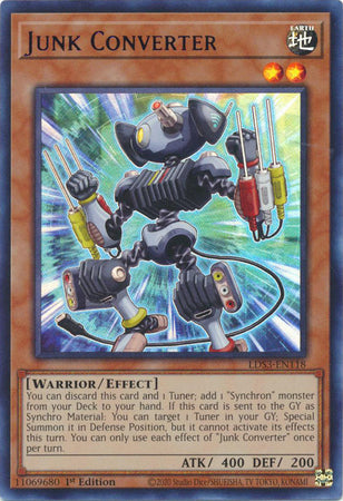 Junk Converter - LDS3-EN118 - Ultra Rare 1st Edition