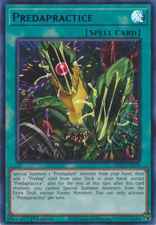 Predapractice - LDS3-EN079 - Ultra Rare 1st Edition