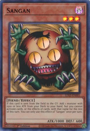 Sangan - LDS3-EN001 - Ultra Rare 1st Edition
