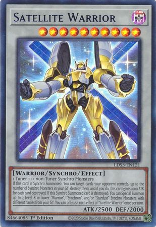 Satellite Warrior - LDS3-EN121 - Ultra Rare 1st Edition