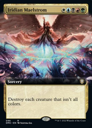 EXTENDED ART Iridian Maelstrom 088# - COMMANDER Dominaria United