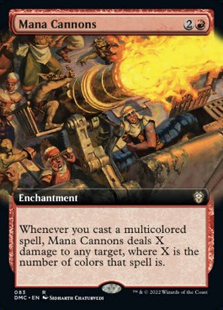 EXTENDED ART Mana Cannons 083# - COMMANDER Dominaria United
