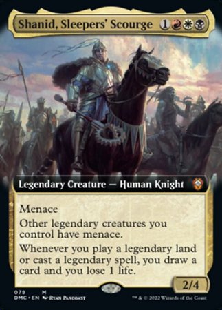 EXTENDED ART Shanid, Sleepers' Scourge 079# - COMMANDER Dominaria United
