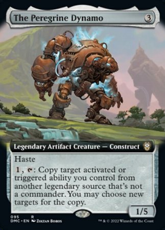 EXTENDED ART The Peregrine Dynamo 095# - COMMANDER Dominaria United