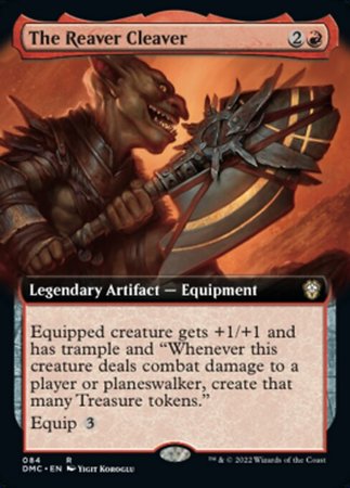 EXTENDED ART The Reaver Cleaver 084# - COMMANDER Dominaria United