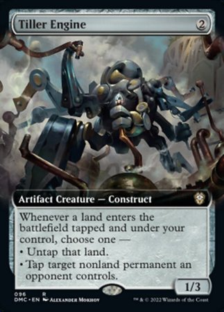 EXTENDED ART Tiller Engine 096# - COMMANDER Dominaria United