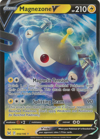 Magnezone V - 056/196 - Ultra Rare Lost Origin