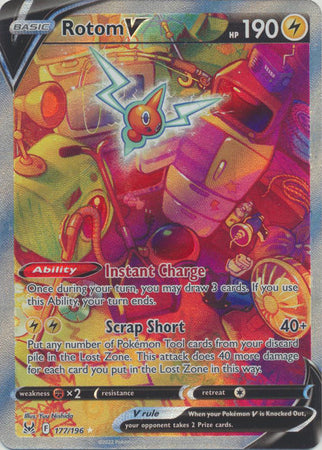 ALTERNATE ART Rotom V - 177/196
