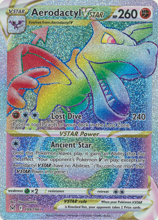 Aerodactyl VSTAR - 199/196 - Hyper Rare Lost Origin