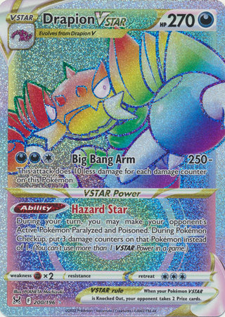 Drapion VSTAR - 200/196 - Hyper Rare Lost Origin