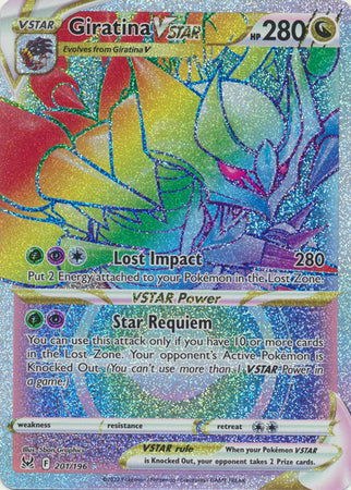Giratina VSTAR - 201/196 - Hyper Rare Lost Origin