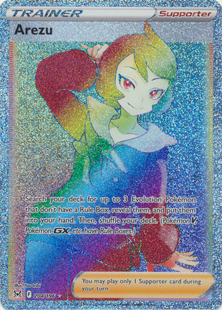 Arezu - 204/196 - Hyper Rare Lost Origin