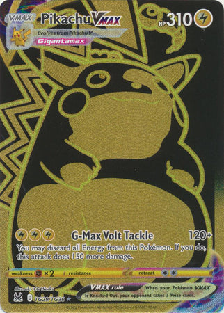Pikachu VMAX - TG29/TG30 - Secret Rare Lost Origin