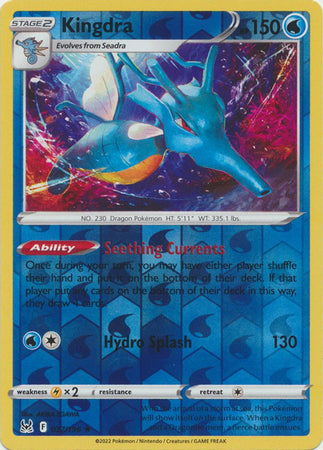 Kingdra - 037/196 - Holo Rare Reverse Holo