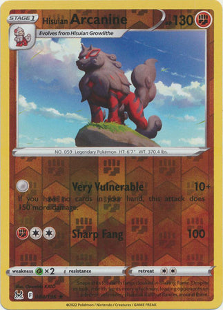 Hisuian Arcanine - 084/196