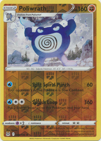 Poliwrath - 085/196 - Rare Reverse Holo