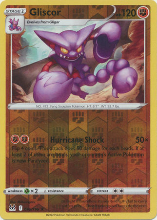 Gliscor - 096/196 - Rare Reverse Holo