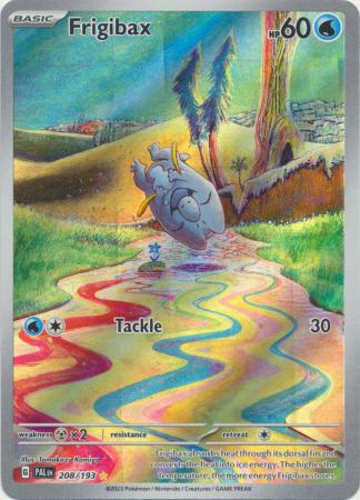 Frigibax - 208/193 - Illustration Rare SV02 Paldea Evolved