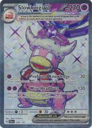 Slowking ex - 238/193 - Full Art Secret Rare SV02 Paldea Evolved