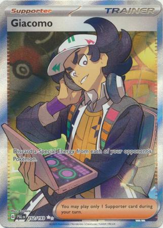 Giacomo - 252/193 - Full Art Secret Rare SV02 Paldea Evolved