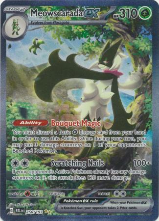 Meowscarada ex - 256/193 - Special Illustration Rare SV02 Paldea Evolved