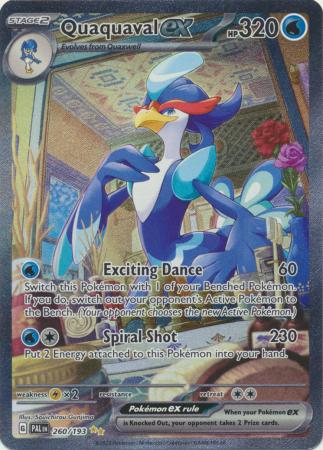 Quaquaval ex - 260/193 - Special Illustration Rare SV02 Paldea Evolved