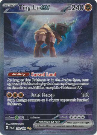 Ting-Lu ex - 263/193 - Special Illustration Rare SV02 Paldea Evolved