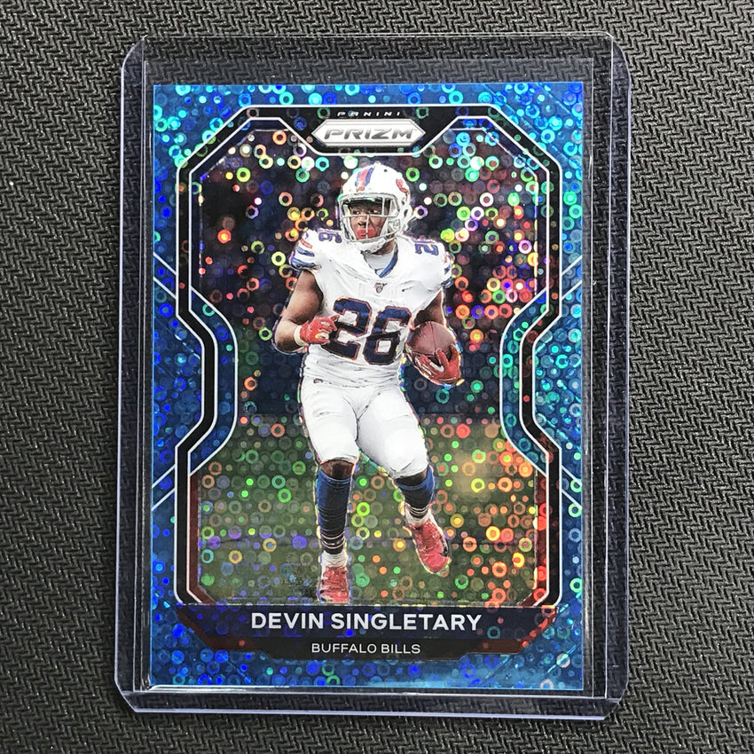 2020 Prizm No Huddle DEVIN SINGLETARY Blue Prizm 13/79-Cherry Collectables