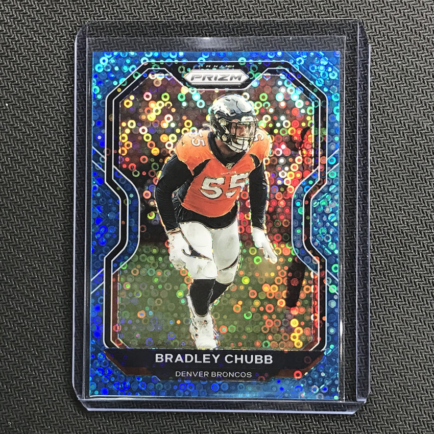 2020 Prizm No Huddle BRADLEY CHUBB Blue Prizm 62/79-Cherry Collectables