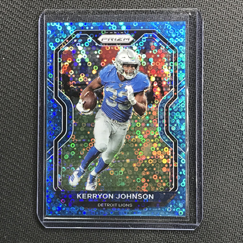 2020 Prizm No Huddle KERRYON JOHNSON Blue Prizm 6/79-Cherry Collectables