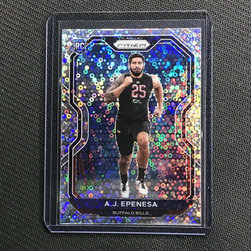 2020 Prizm No Huddle A.J. EPENESA Rookie Silver Prizm #313-Cherry Collectables