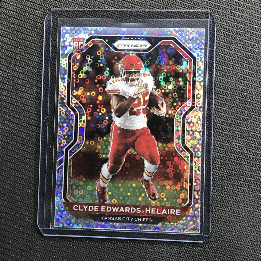 2020 Prizm No Huddle CLYDE EDWARDS-HELAIRE Rookie Silver Prizm #328-Cherry Collectables