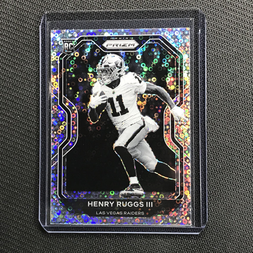 2020 Prizm No Huddle HENRY RUGGS III Rookie Variation Silver Prizm #372-Cherry Collectables