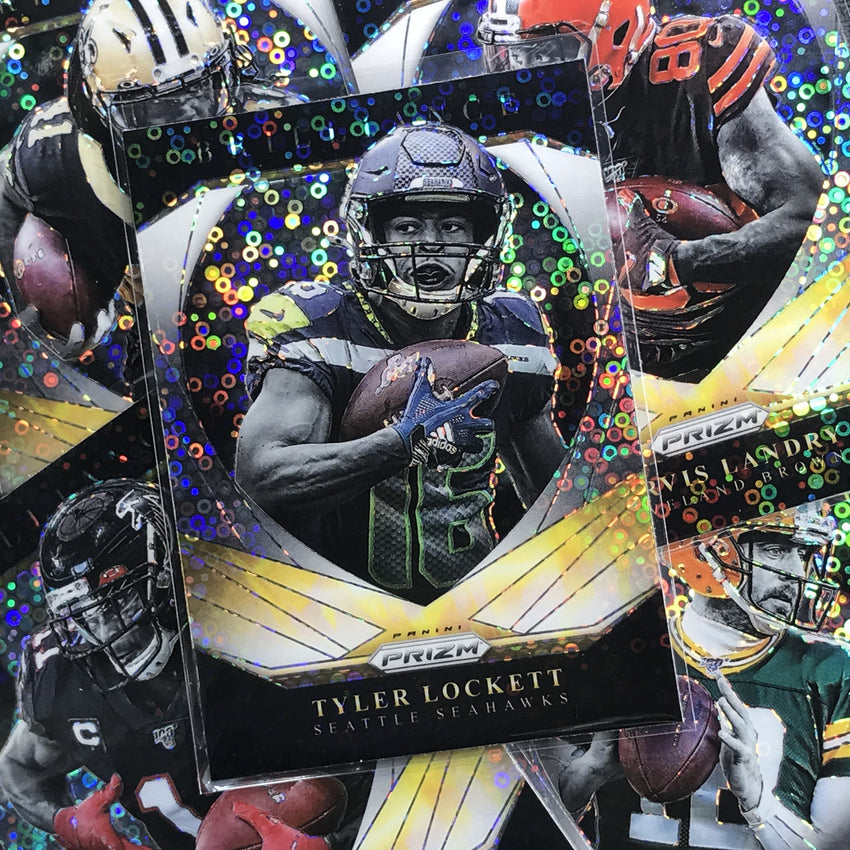 2020 Prizm No Huddle DJ CHARK JR. Brilliance Silver Prizm #1-Cherry Collectables