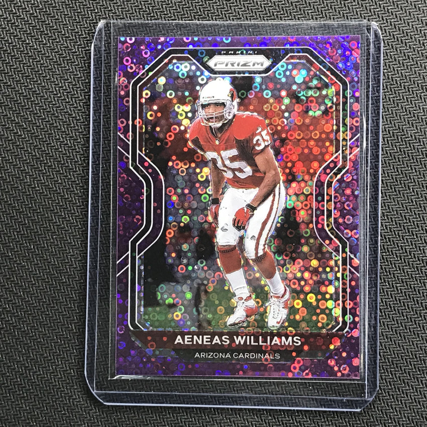 2020 Prizm No Huddle AENEAS WILLIAMS Purple Prizm 21/35-Cherry Collectables