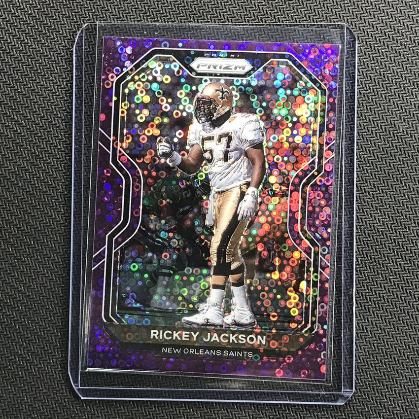 2020 Prizm No Huddle RICKEY JACKSON Purple Prizm 20/35-Cherry Collectables