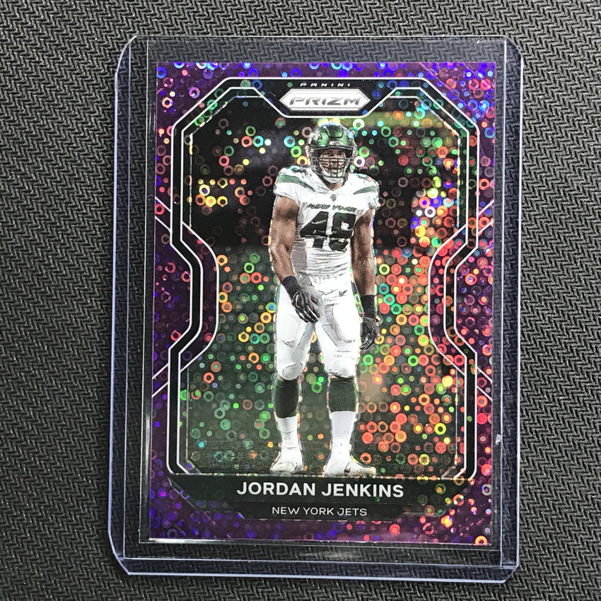 2020 Prizm No Huddle JORDAN JENKINS Purple Prizm 34/35-Cherry Collectables