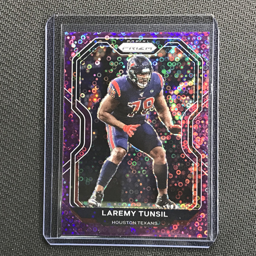 2020 Prizm No Huddle LAREMY TUNSIL Purple Prizm 21/35-Cherry Collectables