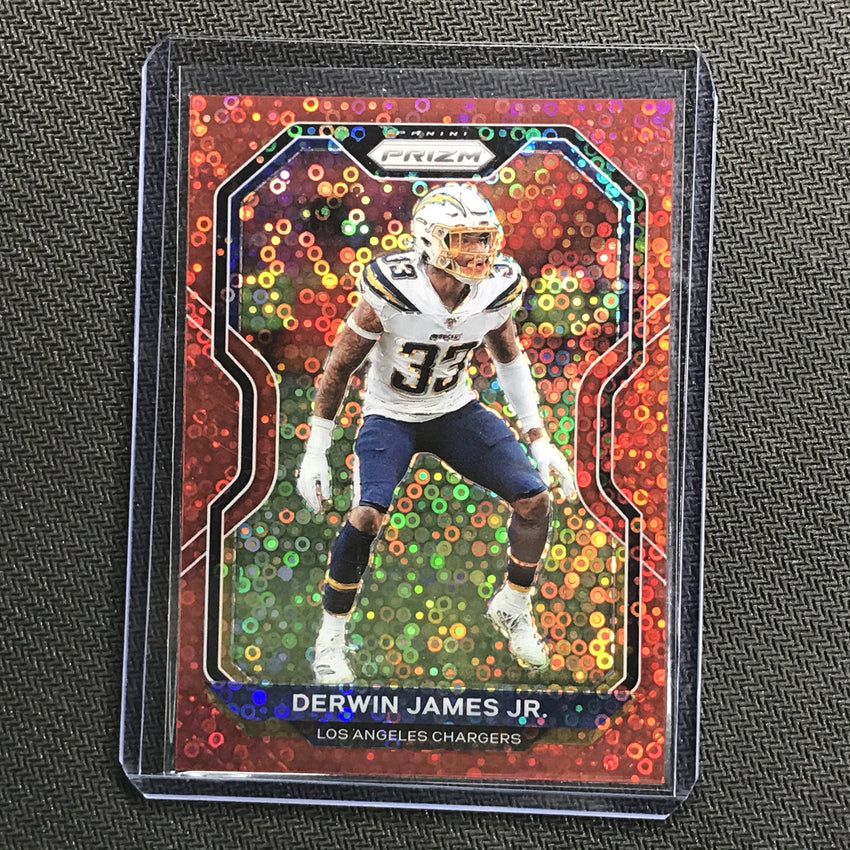 2020 Prizm No Huddle DERWIN JAMES JR. Red Prizm 27/50-Cherry Collectables