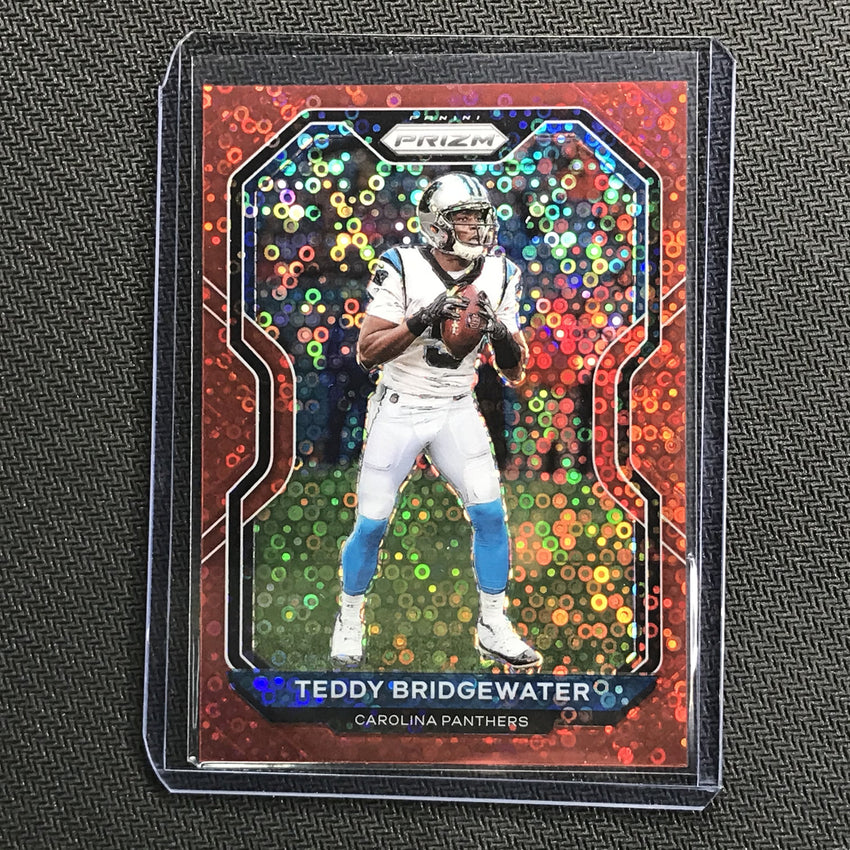 2020 Prizm No Huddle TEDDY BRIDGEWATER Red Prizm 48/50-Cherry Collectables