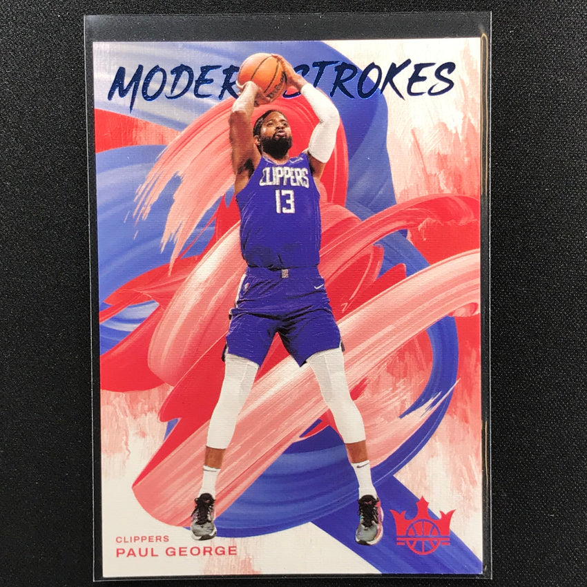 2021-22 Court Kings Paul George Modern Strokes Amethyst 29/99