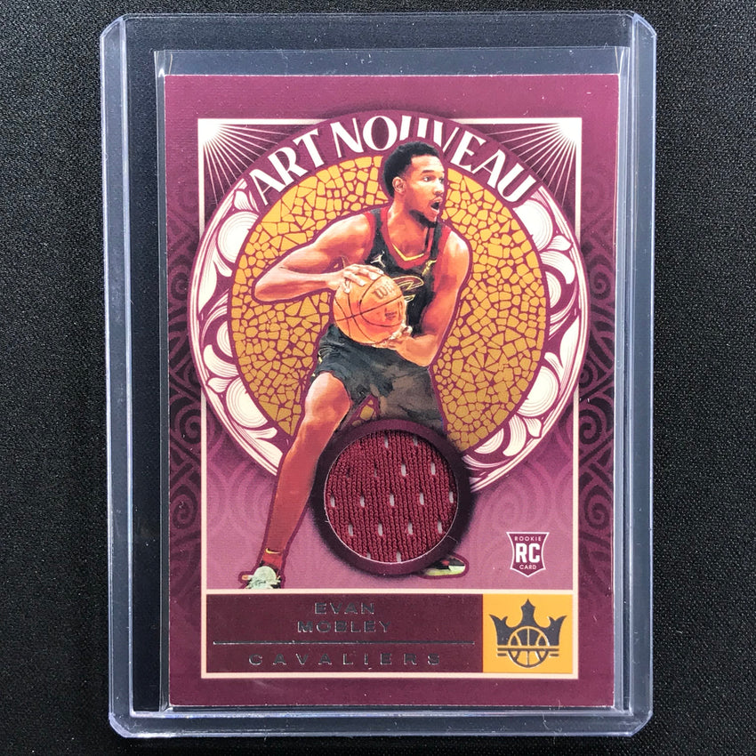 2021-22 Court Kings Evan Mobley Art Nouveau Rookie Jersey No Evm D