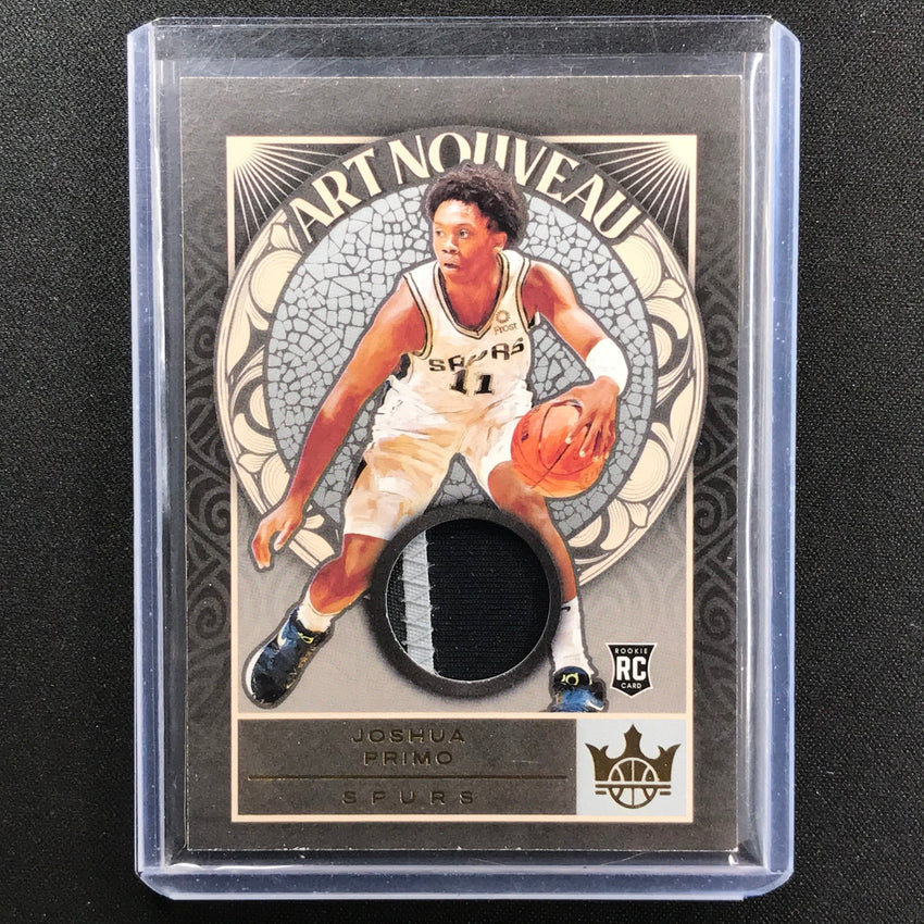 2021-22 Court Kings Joshua Primo Art Nouveau Rookie Patch Prime 20/25