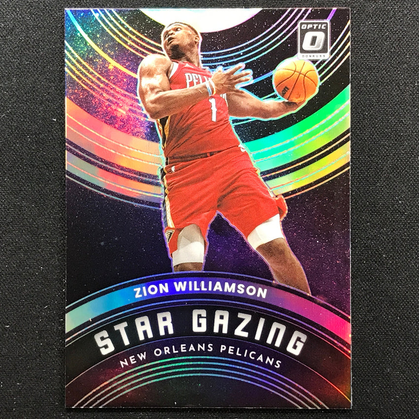 2022-23 Donruss Optic ZION WILLIAMSON Star Gazing Holo Silver #5